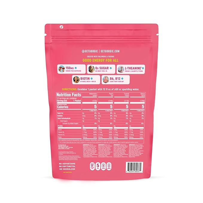GORGIE Energy Drink Mix Bestsellers Variety Pack - Image 11